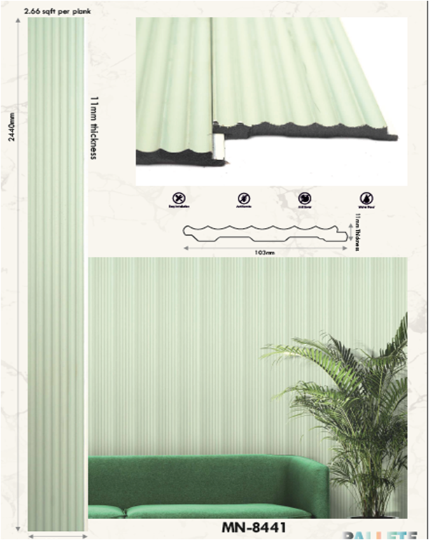 Pallete Pastel Louvers