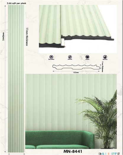 Pallete Pastel Louvers