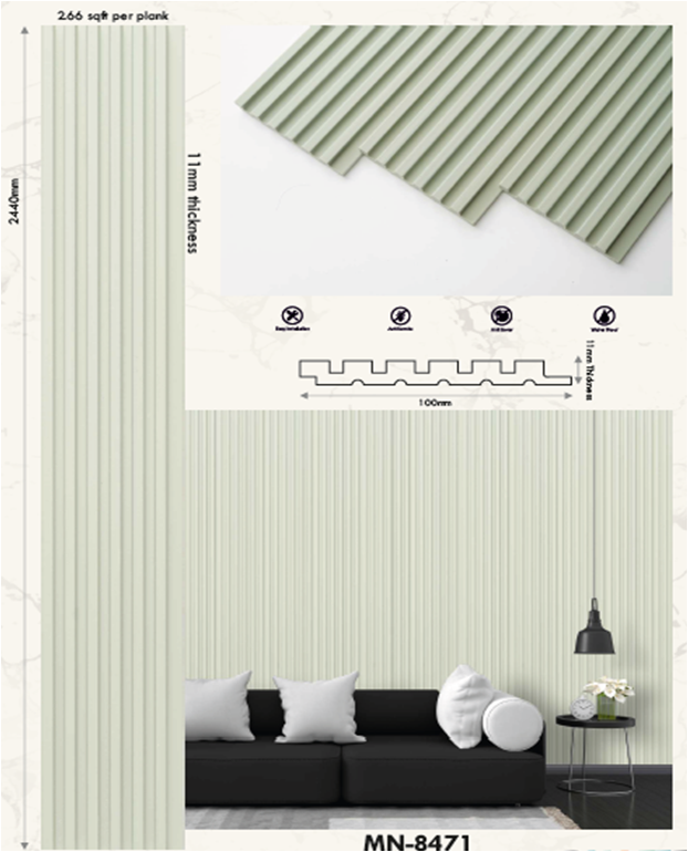 Pallete Pastel Louvers