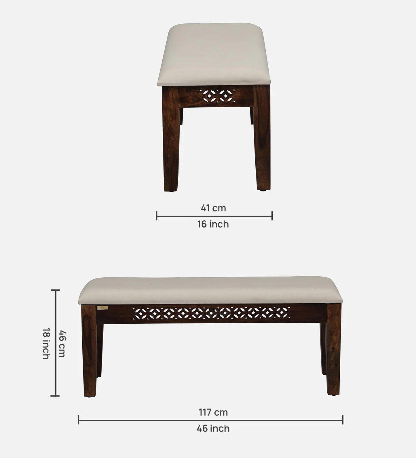 Nector 6 Seater Dining Set-Walnut