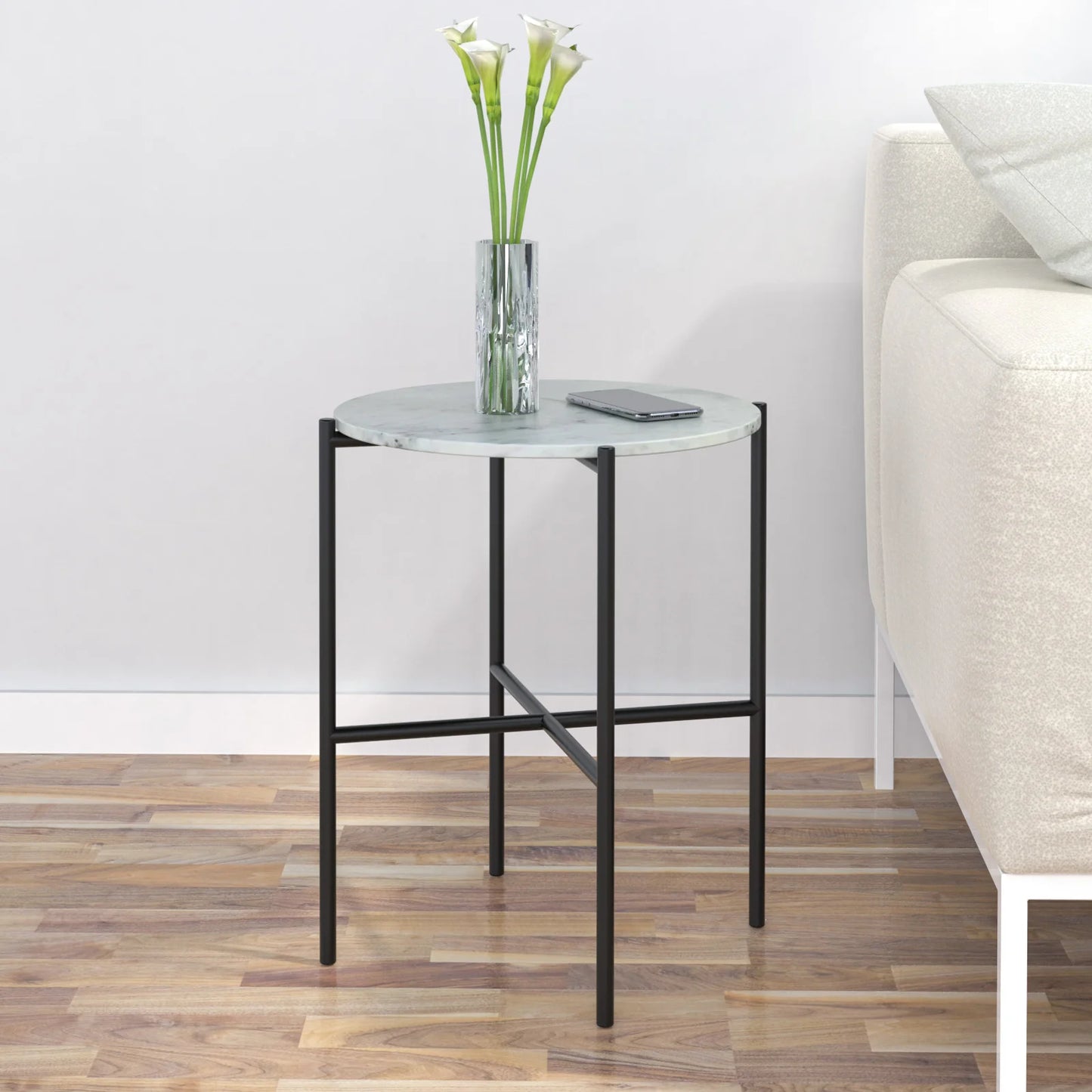 Otrac Marble Side Table