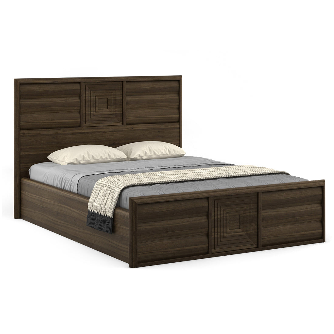 Proton Queen Bed with full lift on storage