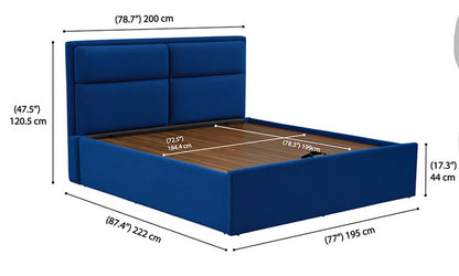 Quadra Upholstered Bed