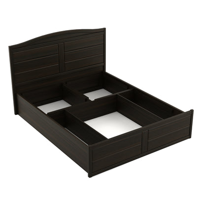 Verona King bed with 3/4th lift on Storage