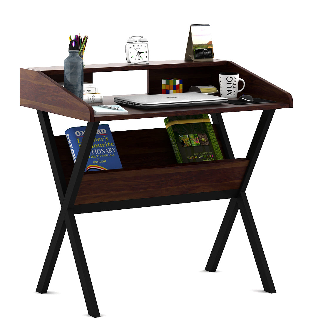 X1 Sheesham Finish Study Table