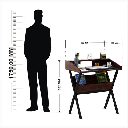 X1 Sheesham Finish Study Table