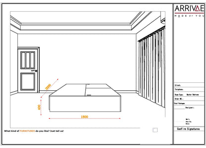 William Tatami Bed