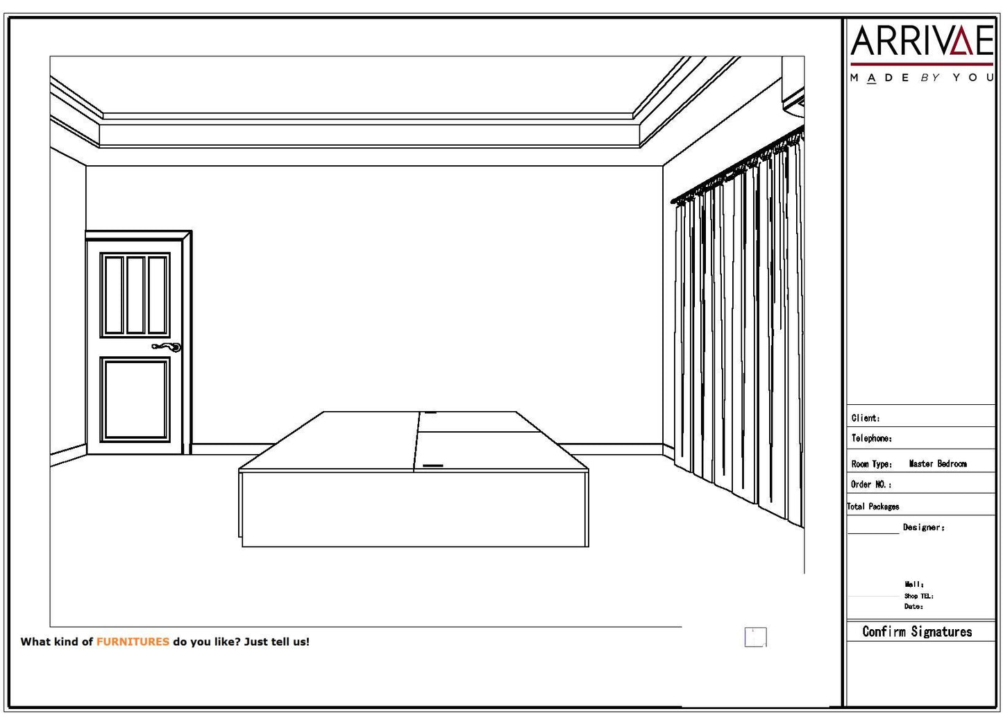 William Tatami Bed