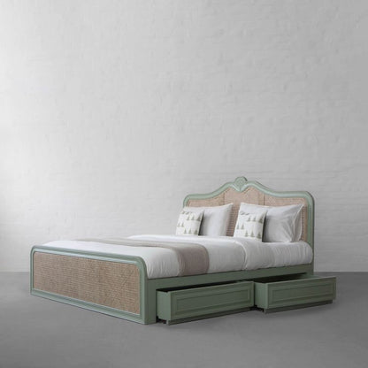 Rattan Elegante Bed