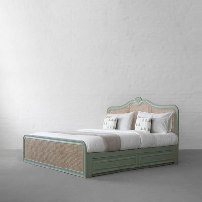 Rattan Elegante Bed