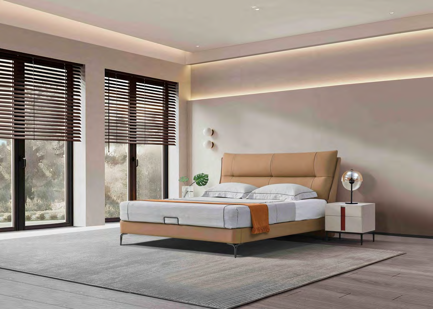 Sydney Upholstered Bed