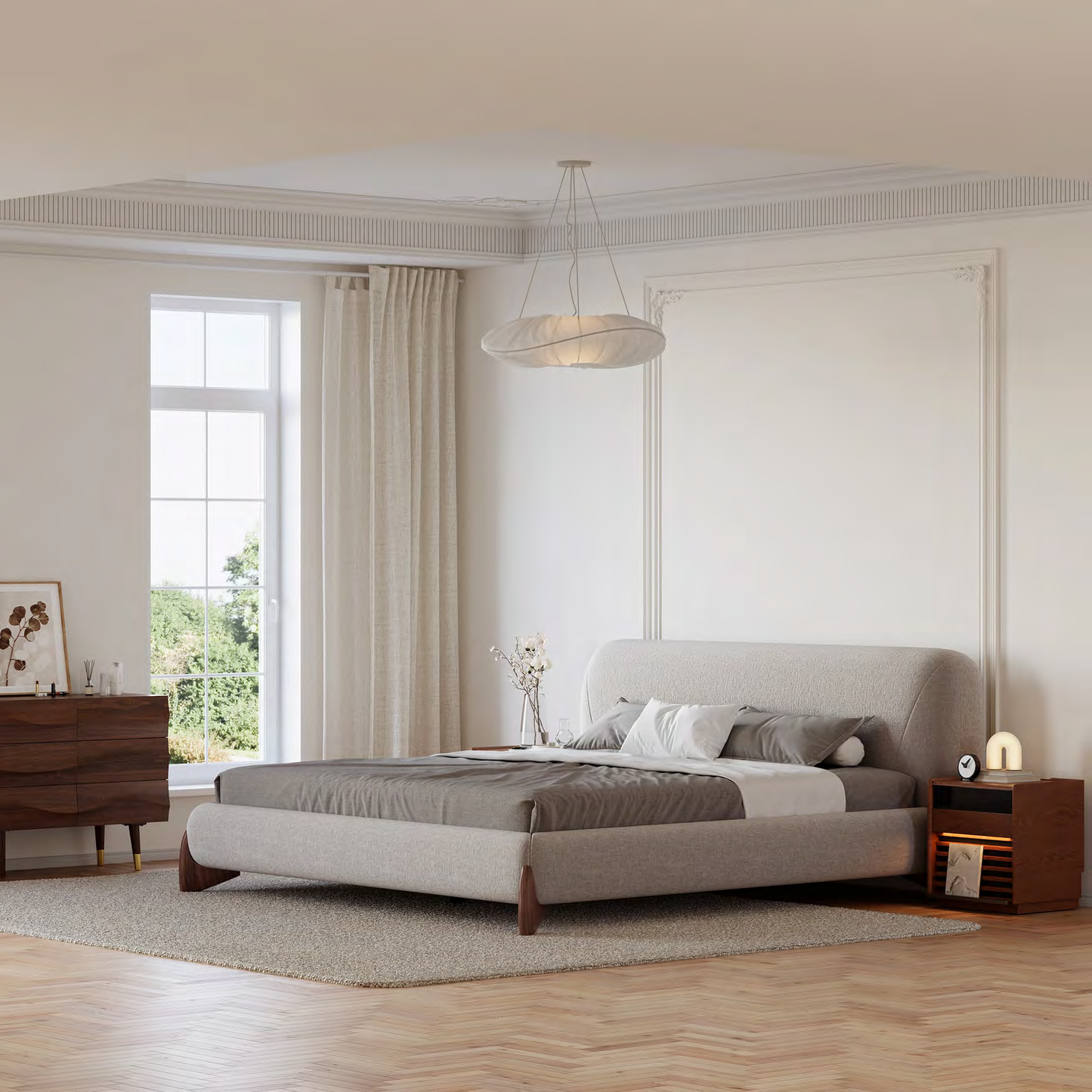 Drew Upholstered Bed