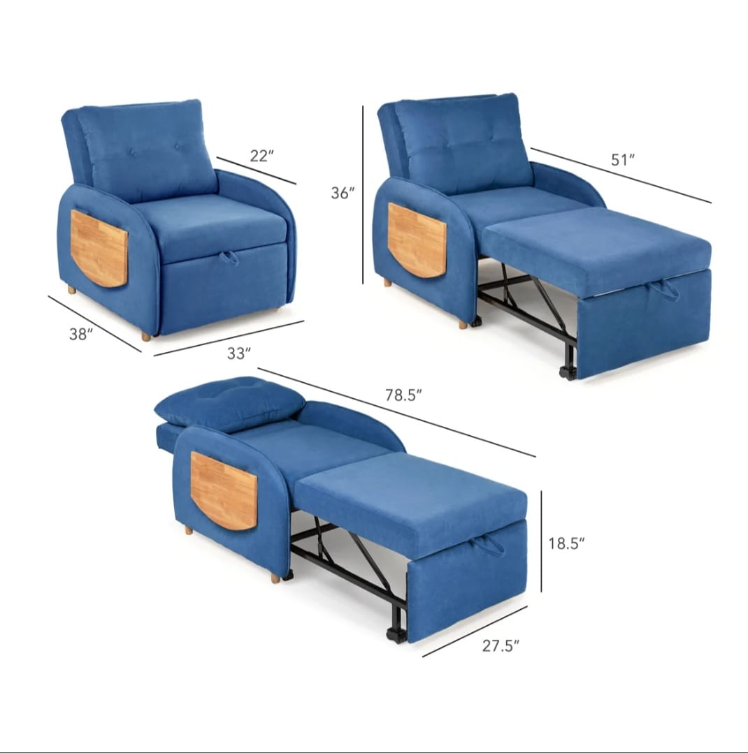 PlushNap 3-in-1 Recliner