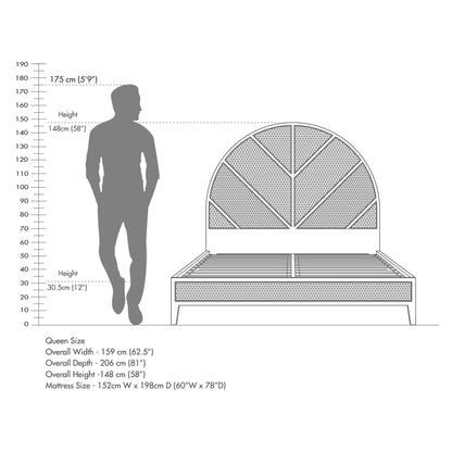 Province Rattan Bed