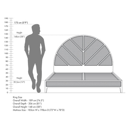 Province Rattan Bed